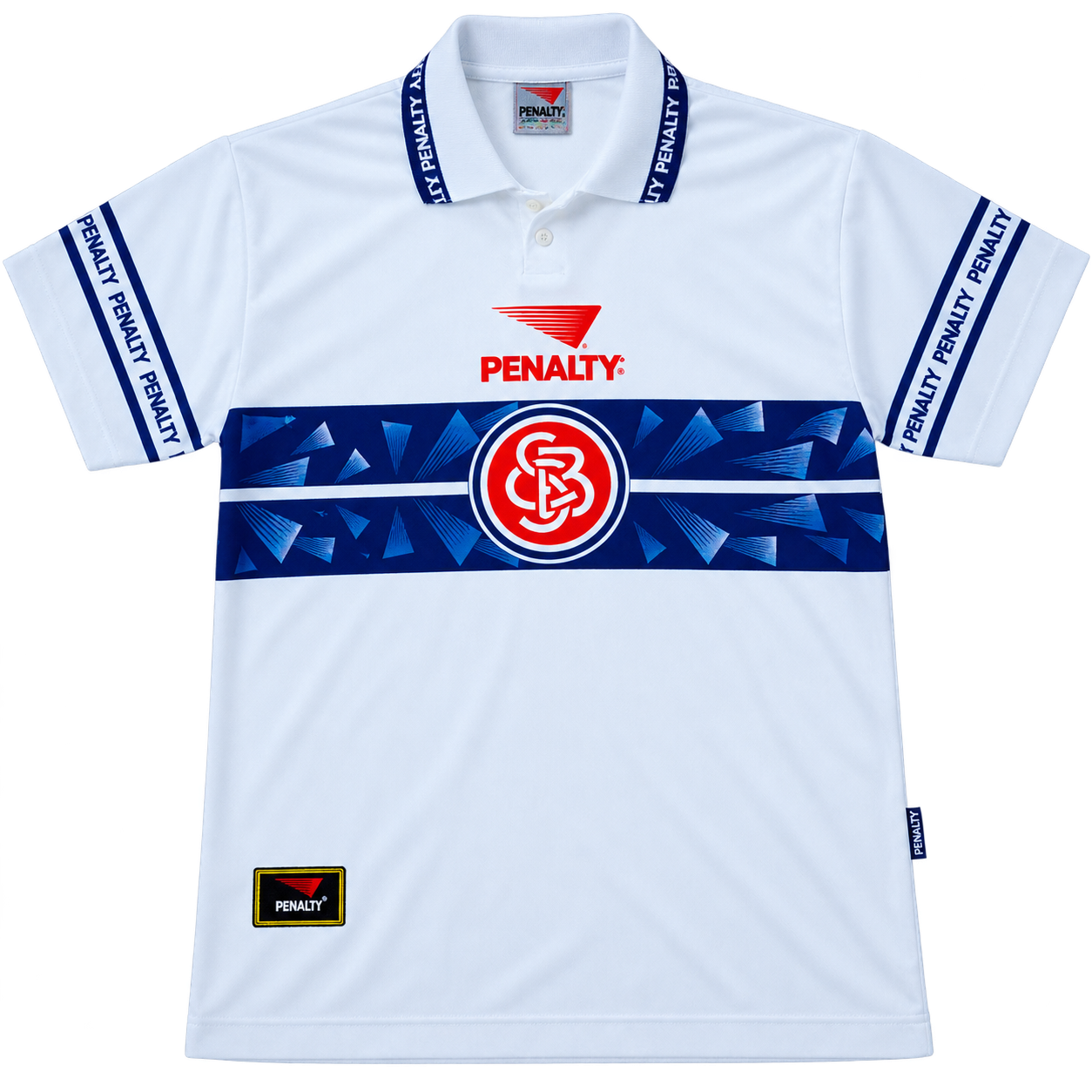 Camiseta suplente utilizada en la temporada 1995-1996.